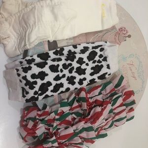 NWOT Set of 3 Leg warmers